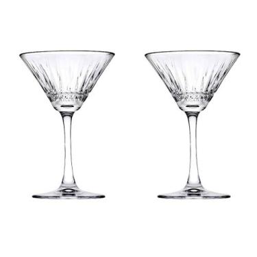 Imagem de Taça De Vidro Pasabahçe Para Martini 220 ml Elysia 2 Peças
