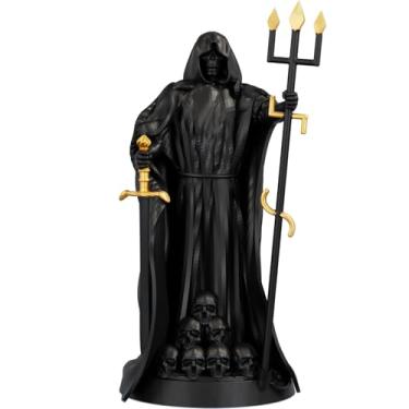 Imagem de Estátua Exu Caveira Imagem Umbanda Candomblé - Versão 2 (Cor Aurum Noctis)