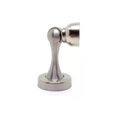 Imagem de Trava Porta Piso Magnético Eco Inox Escovado - Soprano