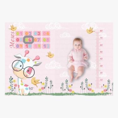 Imagem de Cenario Tapete Mesversário Para Bebe Menino E Menina - Miguel Baby, Gi