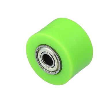 Imagem de Motoforti Rolo de polia de corrente de transmissão de 8 mm Guia de roda tensor para bicicleta de rua, motocicleta, quadriciclo, verde