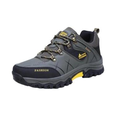 Imagem de Botas de Caminhada Antiderrapantes Masculinas para Montanha e Trabalho