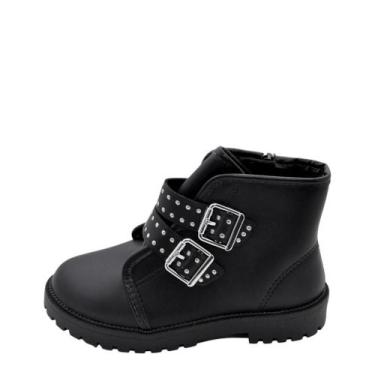 Imagem de Bota Bebê Molekinha Coturno REF: 2126530 NAPA, 22, Preto