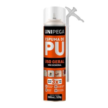 Imagem de Espuma Expansiva de PU Unipega Uso Geral 320g