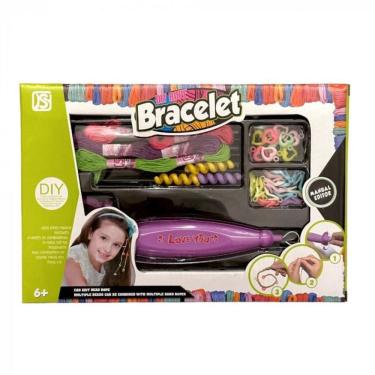 Imagem de Micangas - Kit de Pulseiras com Maquina de Tranca - Dit Rope Bracelet HONGYAO