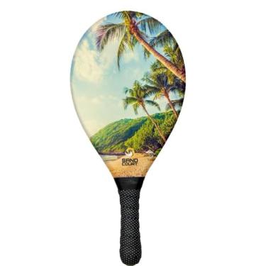 Imagem de Raquete de Frescobol Profissional Fibra Sand Court - Praia (338-342g)