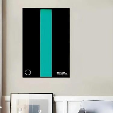 Imagem de Moderno E Minimalista Fórmula 1 Arte Cartaz Impressão Em Tela Estética