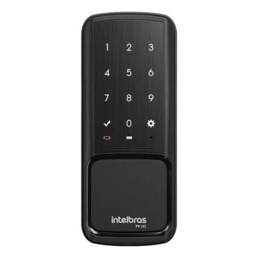 Imagem de Fechadura Eletronica Digital Smart Senha Sobrepor Intelbras