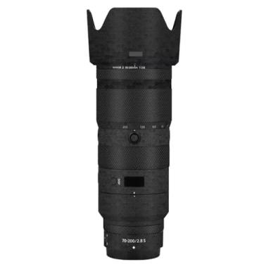 Imagem de 70-200 2.8 Película protetora para lente de câmera película protetora decalque adesivo antiarranhões acessórios para Nikon Z 70-200mm F2.8 VR S (preto favo de mel)