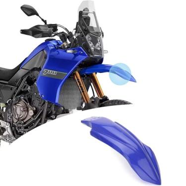 Imagem de SadaEric Nova Capa De Para-Lama Dianteiro Alto E Baixo Para Motocicleta Yamaha Tenere700 T7/Tenere 700 Rally/Tenere World Raid/Tenere Rally Motocross Acessórios (Alto - Azul)