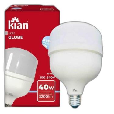 Imagem de Lâmpada Led 40W Branca 6.500K Alta Potência E27 Bivolt Kian