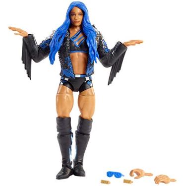 Imagem de WWE Sasha Banks Elite Collection Series 83 Action Figure 6 in Posable Collectible Gift Fans Ages 8 Years Old and Up​
