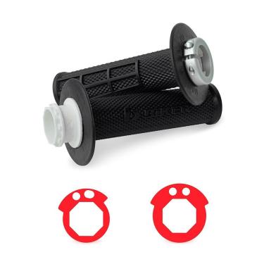 Imagem de Manopla Lock On Ktm / Husq/ Beta (motos 4t) Biker Preto