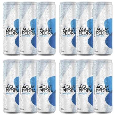 Imagem de Água Mineral Natural Lata Água Da Pedra Fruki Pack 12x350ml
