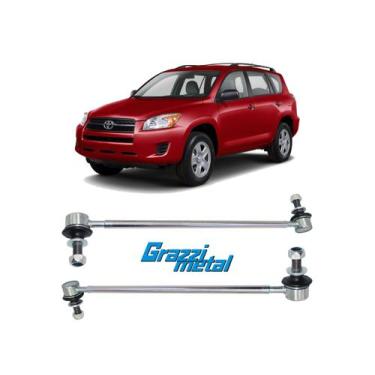 Imagem de Par Bieleta Tirante Dianteira Toyota Rav4 2007 2008 2009 10 - Grazzime