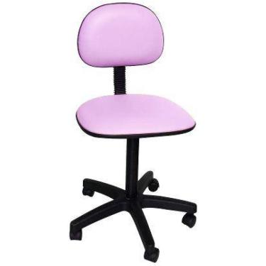 Imagem de Cadeira Escritório Giratória Lilas 88x51x56cm