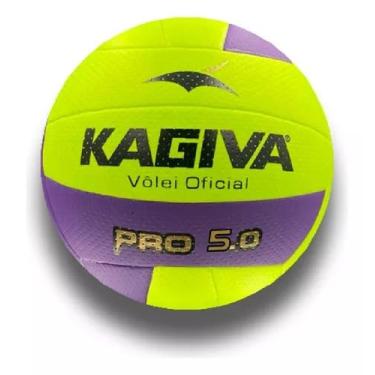 Imagem de Bola de Vôlei Oficial 5.0 Pro – Tamanho Oficial, Costurada à Mão, Alta Performance Indoor