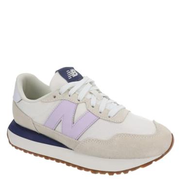Imagem de New Balance Tênis feminino 237 V1, Sal marinho/violeta leite, 39