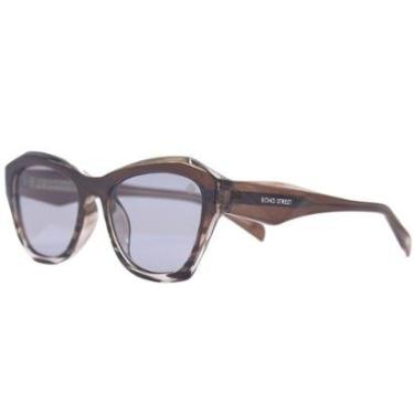 Imagem de Óculos de Sol Bond Street Marrom BS8869 C2-53-Feminino