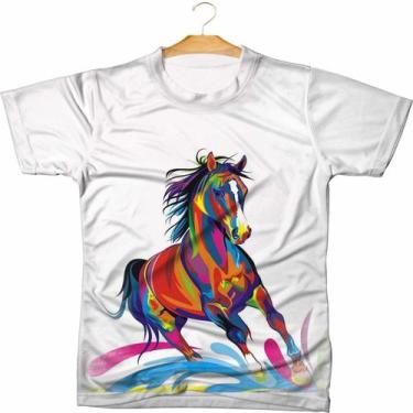Imagem de Camiseta Blusa Cavalo Feminino Masculino Infantil - 02 - MAHALO CAMISE