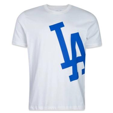 Imagem de Camiseta New Era Masculina Regular Mlb Los Angeles Dodgers Core Essentials Style