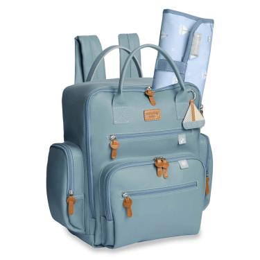 Imagem de Mochila Urban Barquinhos Lisa Azul - Masterbag