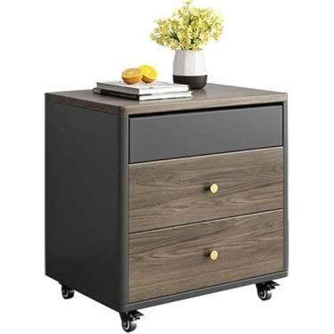 Imagem de Mesa De Cabeceira Elevatória Multifuncional, Mesa De Computador Pequena, Armários De Cabeceira Com Polia De 360°, Mesa De Cabeceira Móvel, Armário De, Lifting bedside table left open