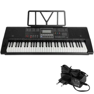 Imagem de Teclado Musical 61 Teclas Tipo Piano 500 Ritmos E Timbres - MXT