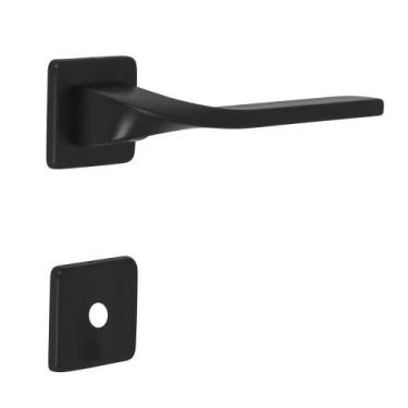 Imagem de Fechadura Banheiro LM 55mm Preta 5080595/55 ZEP Black Arouca