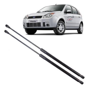 Imagem de Par Amortecedor Tampa Traseira Fiesta Hatch 2002 2003 2004