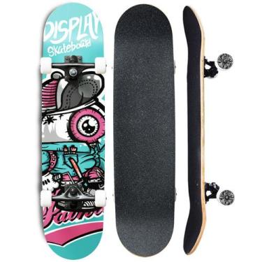Imagem de Skate Semi Profissional Completo Modelos 7.5 Montado - Ideal mix, VERD