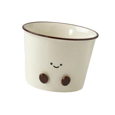 Imagem de DimyFew Tigela de Iogurte para Salada Caneca de Café de Cerâmica Tigela de Sobremesa de Porcelana Copo para Lanche Sopa de Frutas, 1130 Ml