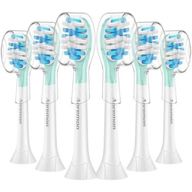Imagem de Cabeças de escova de dentes de reposição Aoremon para Philips Sonicare