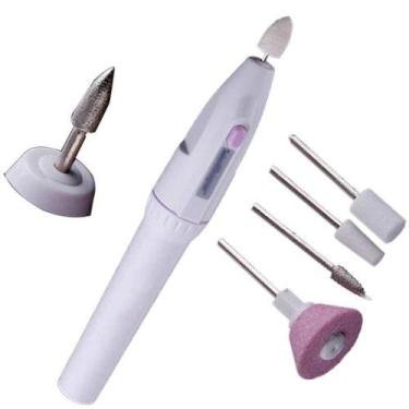 Imagem de Lixadeira Lixa Motor De Unha Elétrica Polidora Manicure PILHAS - MKB
