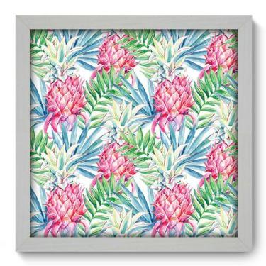 Imagem de Quadro Decorativo - Abacaxi - 33cm x 33cm - 222qdcb - Allodi