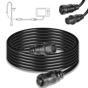 Imagem de 720106-1 EC M3 14W10 Cabo de extensão do transdutor – Cabo de sonar de 3 metros para APEX, SOLIX, Onix Fish Finders, compatível com motores de pesca Minn Kota com MEGA Imaging integrada