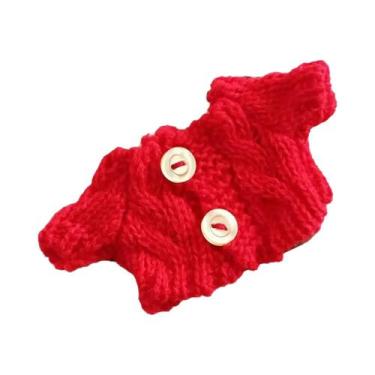 Imagem de Roupas De Boneca Mini Plush De 10cm Acessórios Suéter E Chapéu Para Bo