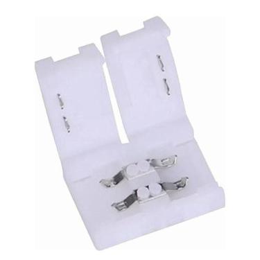 Imagem de Emenda Conector Branco Para Fita Led Sigle Color 10 Mm - Noll