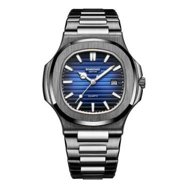 Imagem de Assista Binbang Parrot Steel Square Waterproof Glowin-the-Dar - J-One