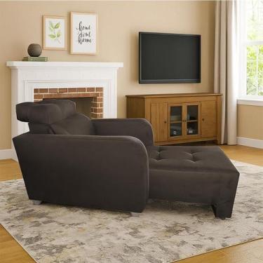 Imagem de Poltrona Reclinavel Sala De Estar Safira Amamentação - B Home Decor, M