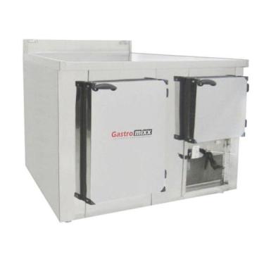 Imagem de Balcão Encosto Refrigerado em Inox 1,5m Gastromixx,  127V