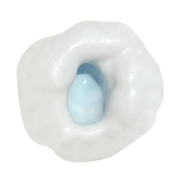 Imagem de EHJRE Brinquedo Sensorial Fidget com Formato de Comida para Crianças e Adultos, Azul