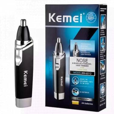 Imagem de Aparador de Pelos Nasal, Orelha e Nariz, Portátil e Leve, Modelo 6512