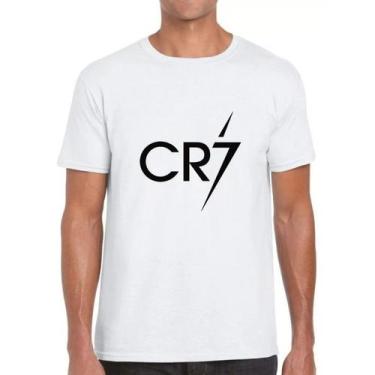 Imagem de Camisa Cr7 Cristiano Ronaldo El Bug Cotton para crianças - Lightbek Of