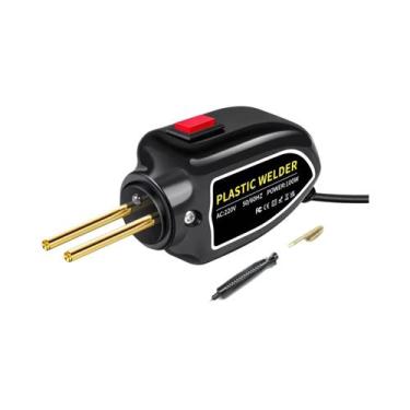 Imagem de Pistola De Calor 100W Com 400 Grampos Quentes Para Soldagem De Plástic