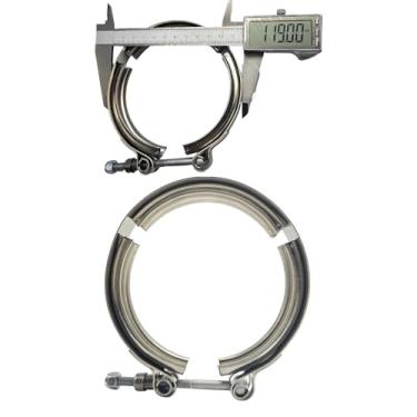 Imagem de shsiyayh 3067979 3684312 Grampo em V de tubo turbo para motor CUMMINS QSL9 M11 6ISBE ISLE ISC ISL A5K HX60 S400 QSX15 QSZ13 ISX