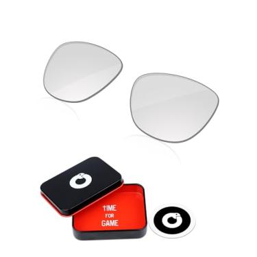 Imagem de OWORK Lentes de reposição de policarbonato para óculos de sol Ray-Ban Meta Skyler RW4010 52 mm - Eclipse Grey Photochromic