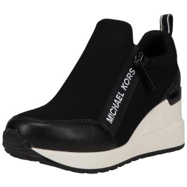 Imagem de Michael Kors Kids Footwear Neo Willis Tênis feminino, Preto, 13 Little Kid