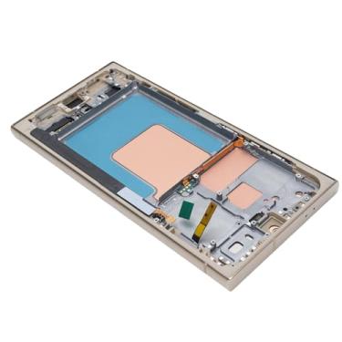 Imagem de Bewinner 6,8 Polegadas S24 Ultra 5G Substituição de Tela OLED Touch Painel Painel para Digitalizador de Tela de Toque de Telefone Com Sensor de Impressão Digital (Amarelo)