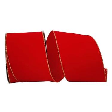 Imagem de Reliant Ribbon Dupioni Supreme Fita de borda com fio, 3,8 cm x 18 m, azul (aqua)